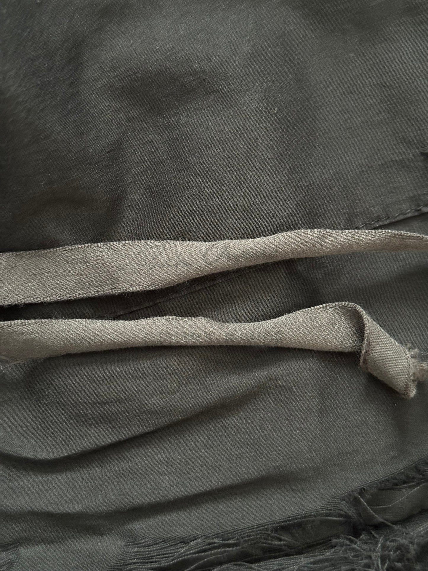 FW09 Rick Owens Mainline "Crust" Intarsia High Neck Jacket