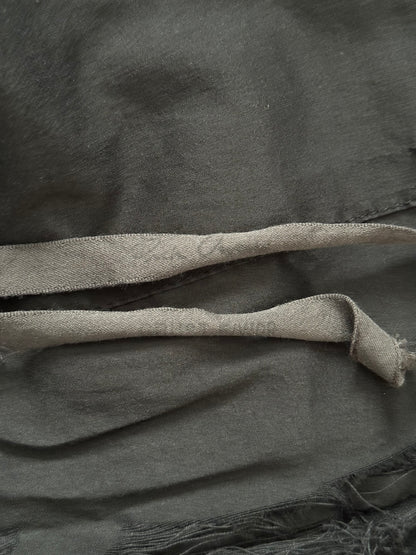 FW09 Rick Owens Mainline "Crust" Intarsia High Neck Jacket