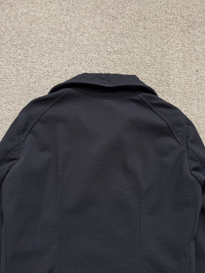 FW09 Rick Owens Mainline "Crust" Intarsia High Neck Jacket