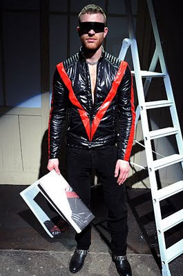 AW08 Maison Margiela “Thriller” Quilted Puffer Biker Jacket