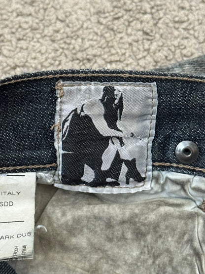 SS11 Rick Owens DRKSHDW "Anthem" Dark Dust Detroit Bootcut Denim Jeans