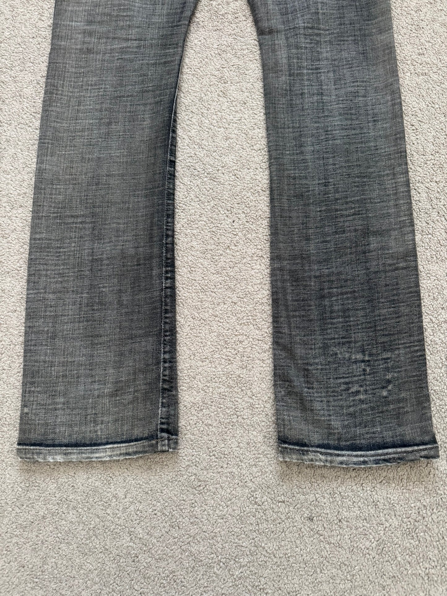 SS11 Rick Owens DRKSHDW "Anthem" Dark Dust Detroit Bootcut Denim Jeans