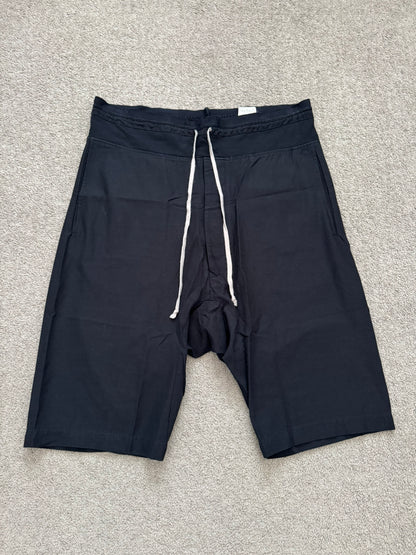 SS09 Rick Owens Mainline "Strutter" Coated Cotton Pods Short