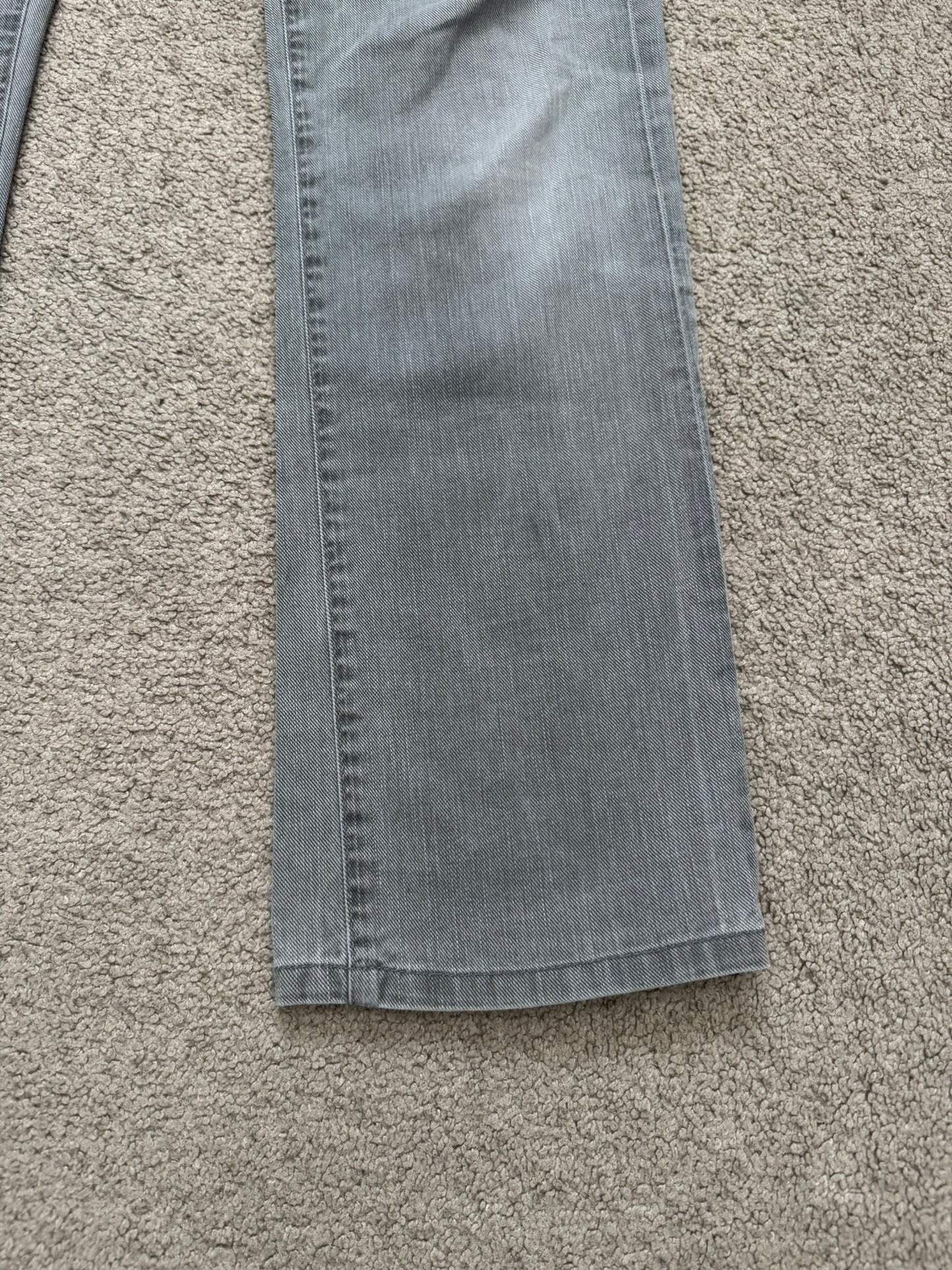SS06 Dior Homme by Hedi Slimane Distressed Bootcut Denim Jeans