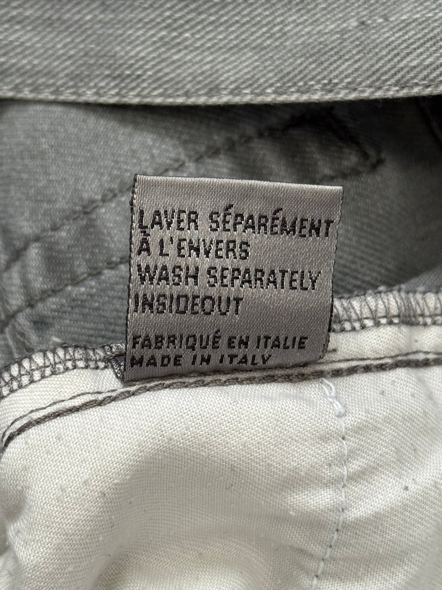 SS06 Dior Homme by Hedi Slimane Distressed Bootcut Denim Jeans