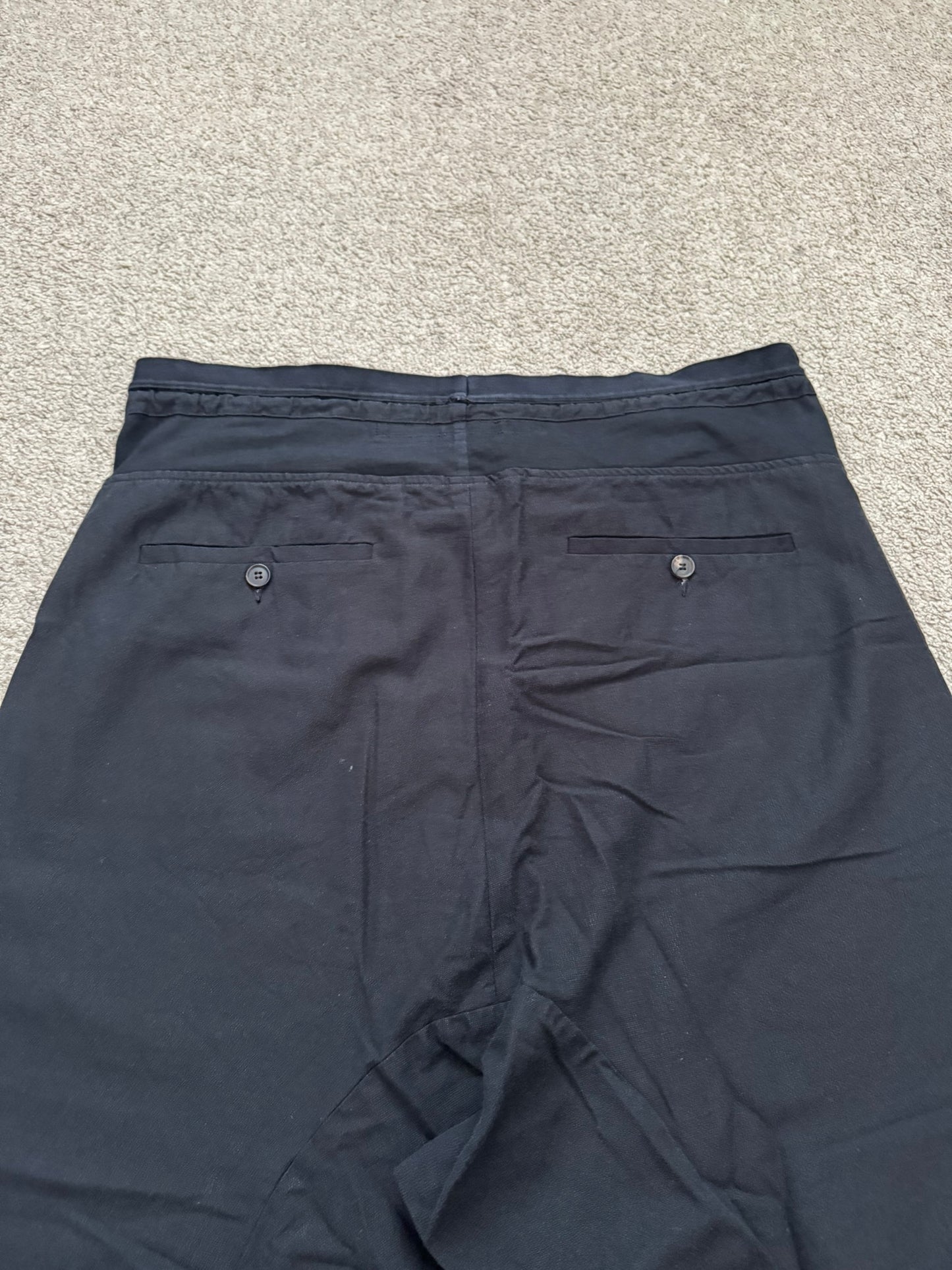 SS09 Rick Owens Mainline "Strutter" Coated Cotton Pods Short