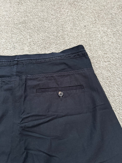 SS09 Rick Owens Mainline "Strutter" Coated Cotton Pods Short