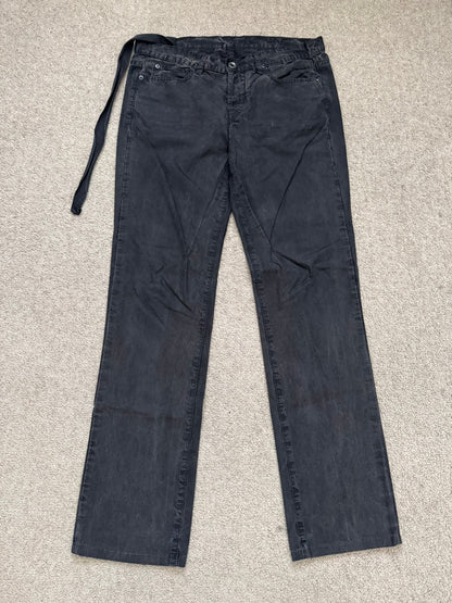 SS09 Rick Owens DRKSHDW "Strutter" Coated Detroit Pants