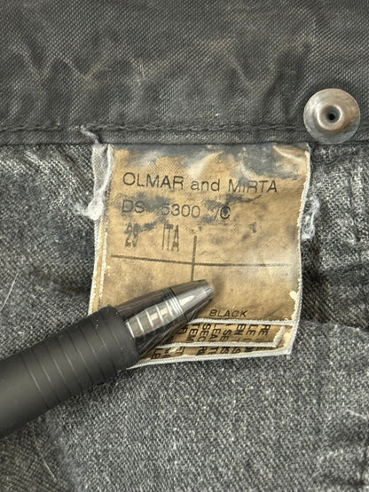 SS09 Rick Owens DRKSHDW "Strutter" Coated Detroit Pants