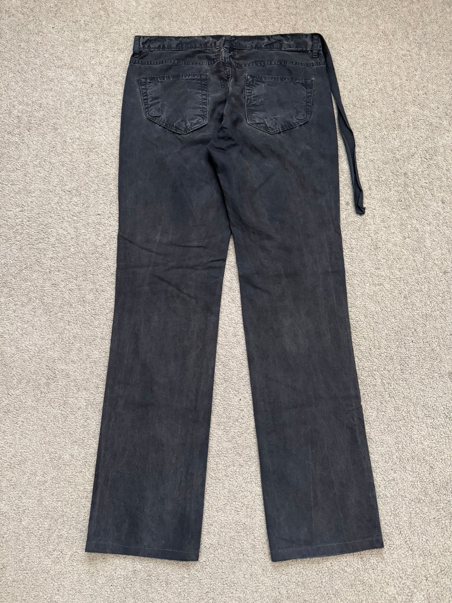 SS09 Rick Owens DRKSHDW "Strutter" Coated Detroit Pants