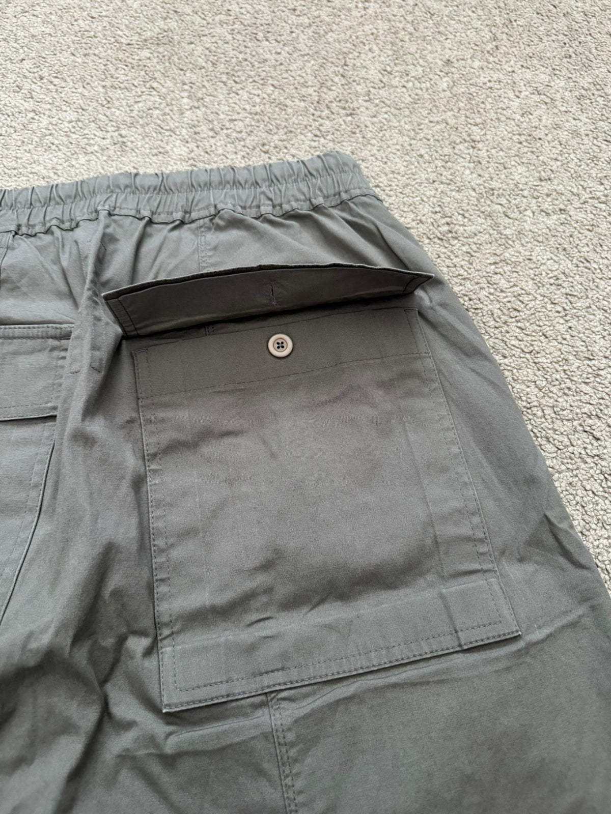SS17 Rick Owens Mainline "Walrus" Euca Pods Shorts