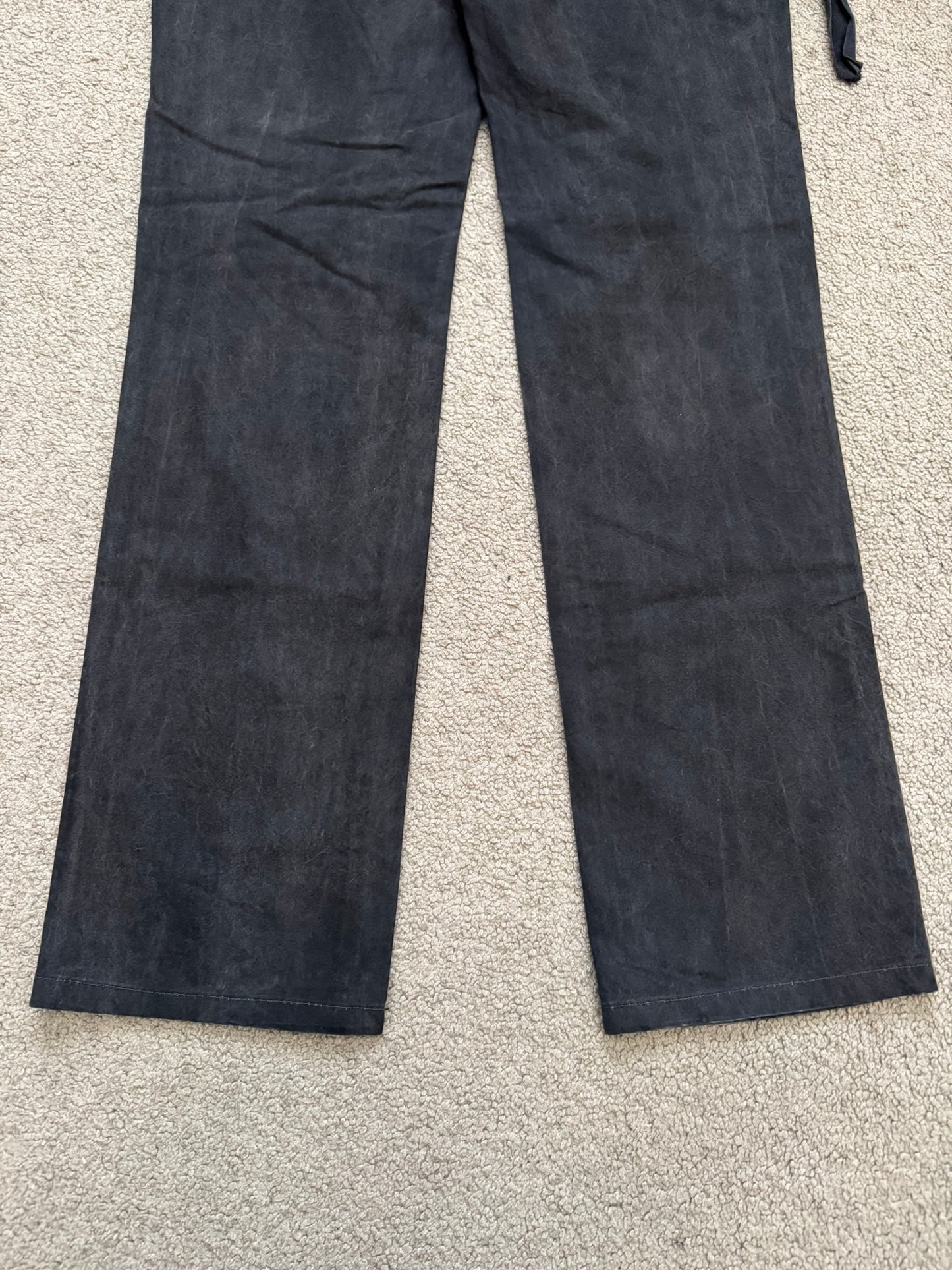 SS09 Rick Owens DRKSHDW "Strutter" Coated Detroit Pants