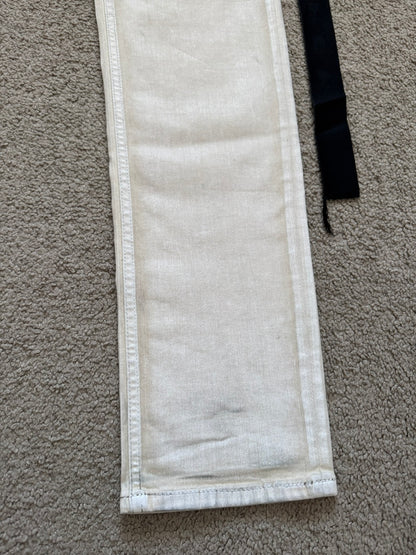 SS22 Rick Owens DRKSHDW Hybrid Two Tone Tyrone Denim Jeans