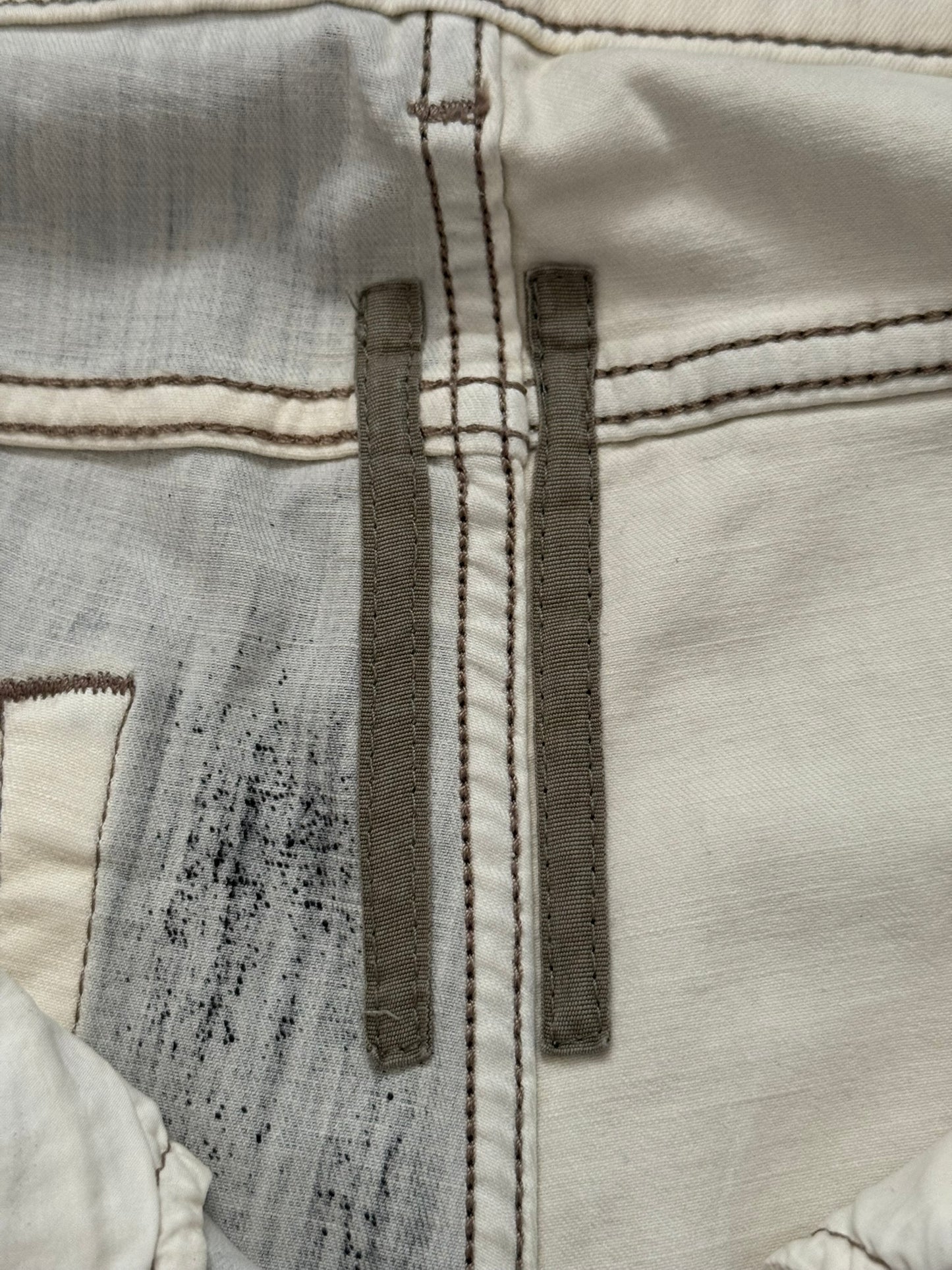 SS22 Rick Owens DRKSHDW Hybrid Two Tone Tyrone Denim Jeans