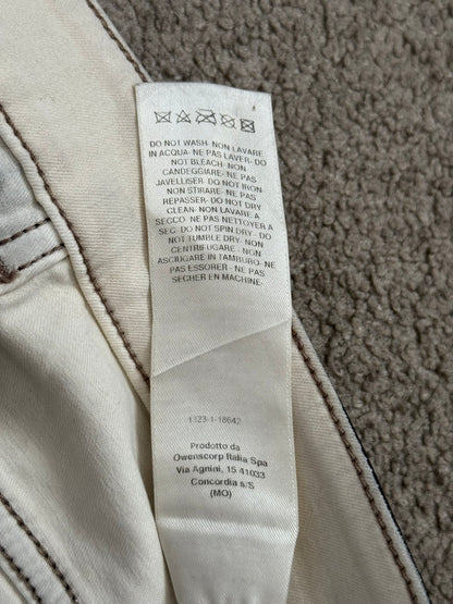 SS22 Rick Owens DRKSHDW Hybrid Two Tone Tyrone Denim Jeans