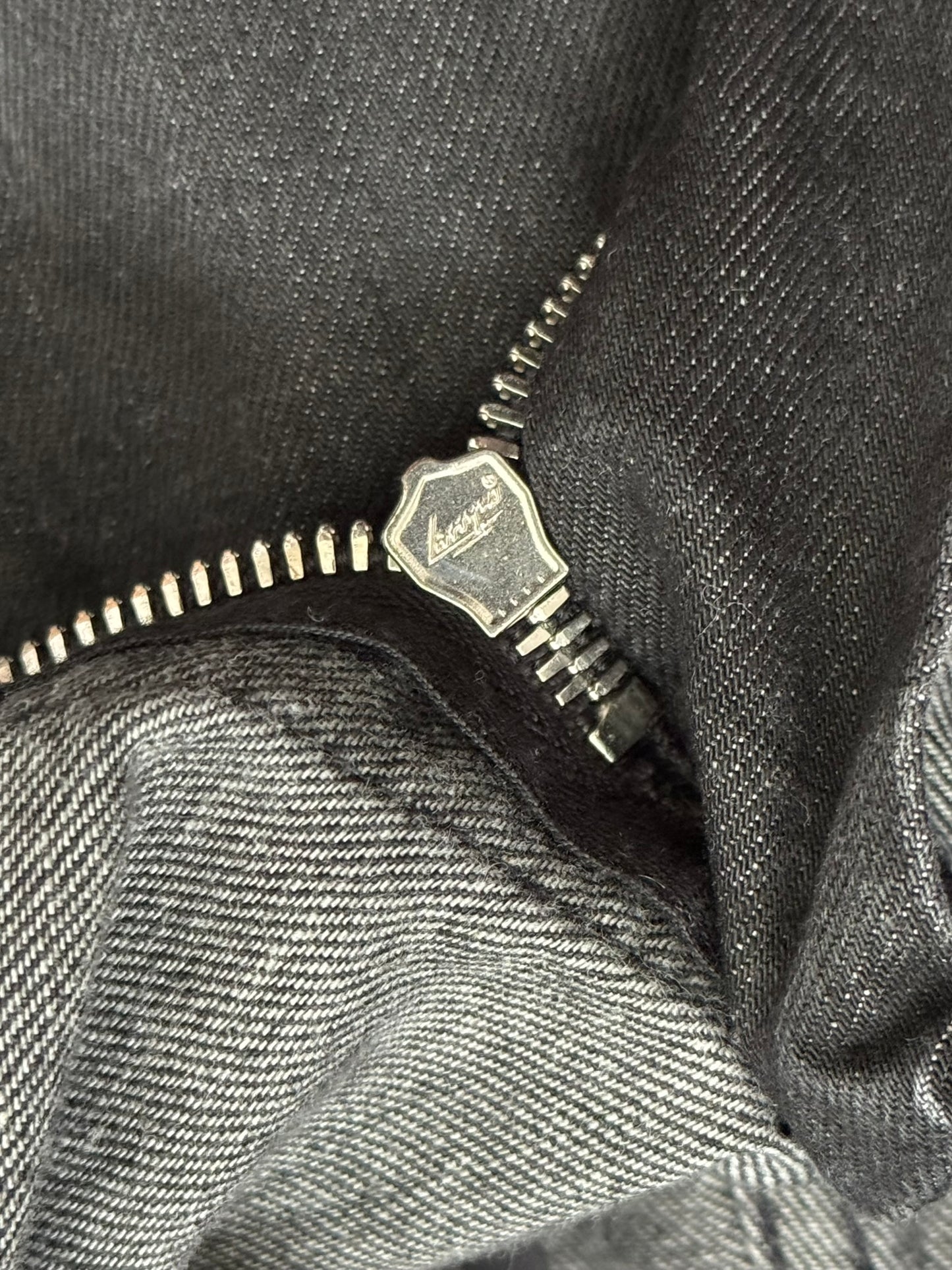 FW11 Balmain by Christophe Decarnin 4 Zip Biker Denim Jeans