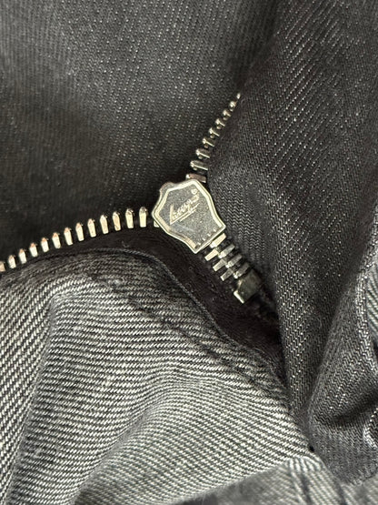 FW11 Balmain by Christophe Decarnin 4 Zip Biker Denim Jeans