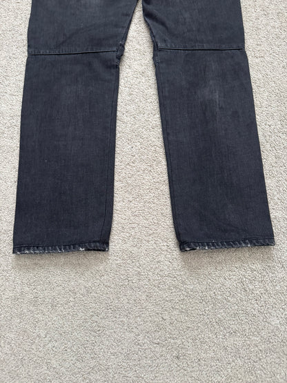 FW11 Balmain by Christophe Decarnin 4 Zip Biker Denim Jeans