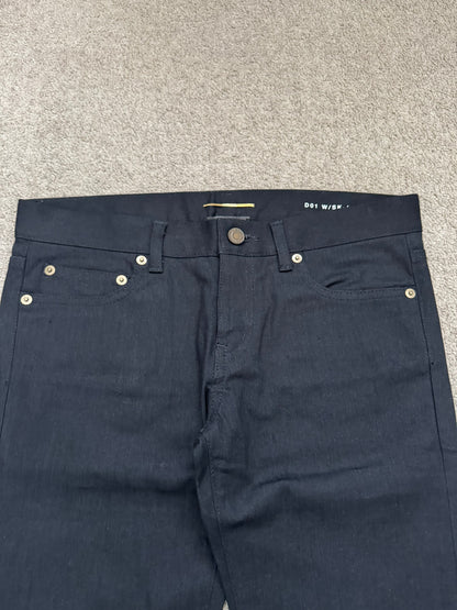 SS14 Saint Laurent by Hedi Slimane Black D01 Denim Jeans