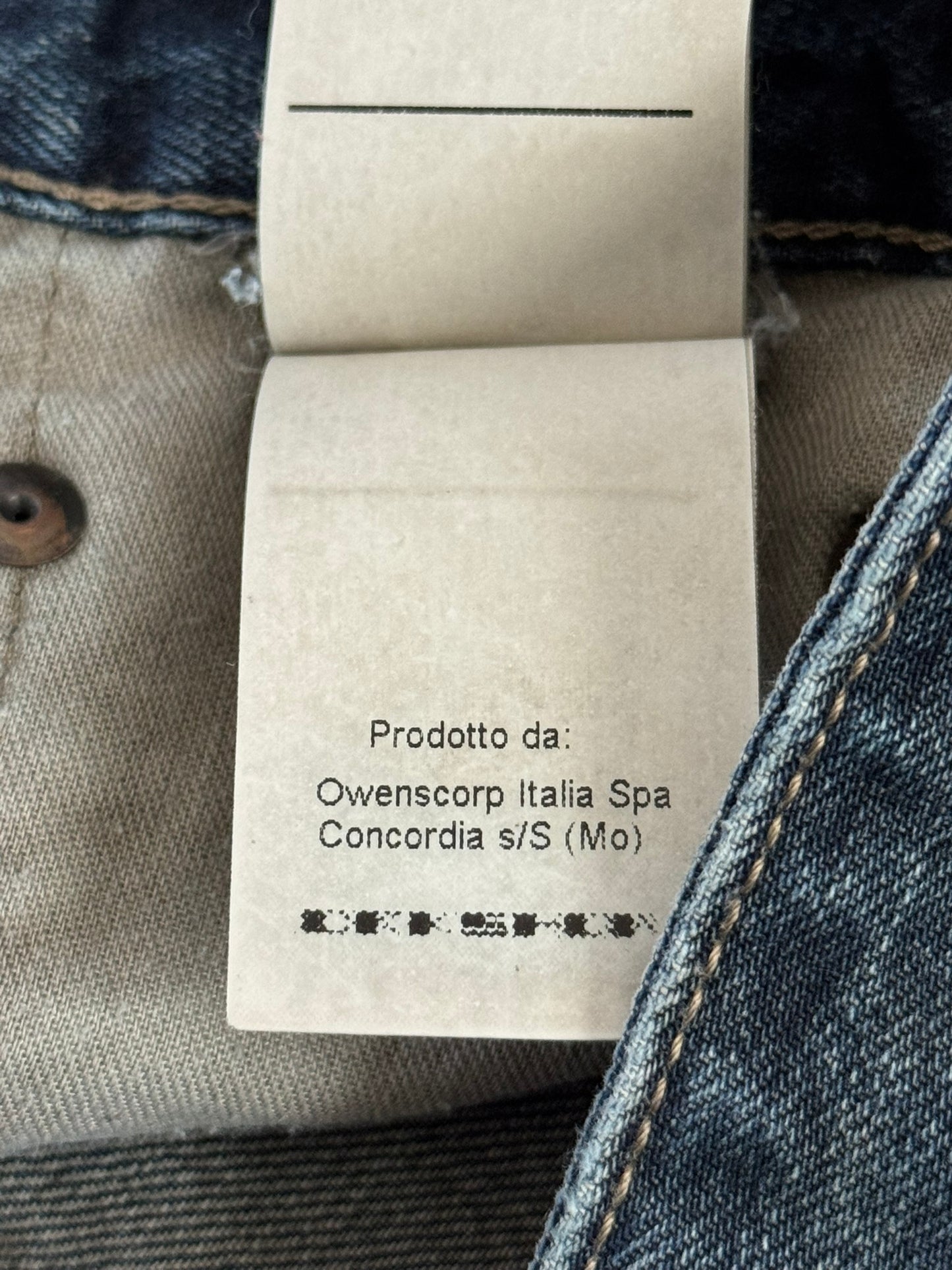 FW16 Rick Owens DRKSHDW Hustler Blue Detroit Cut Denim Jeans