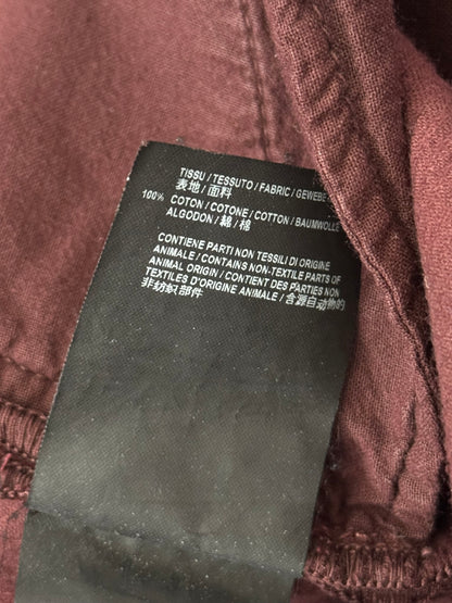 FW18 Saint Laurent Paris Red D17 Bootcut Corduroy Jeans
