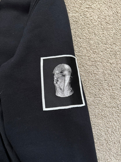 SS18 Rick Owens DRKSHDW Patched Jason Zip Up Hoodie