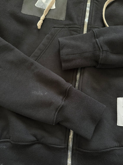 SS18 Rick Owens DRKSHDW Patched Jason Zip Up Hoodie