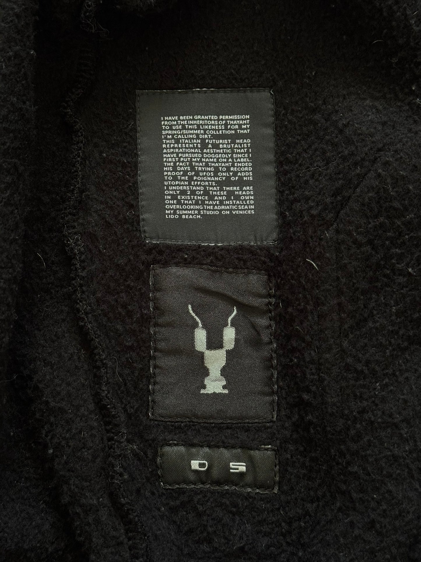 SS18 Rick Owens DRKSHDW Patched Jason Zip Up Hoodie