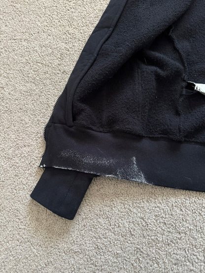 SS18 Rick Owens DRKSHDW Patched Jason Zip Up Hoodie