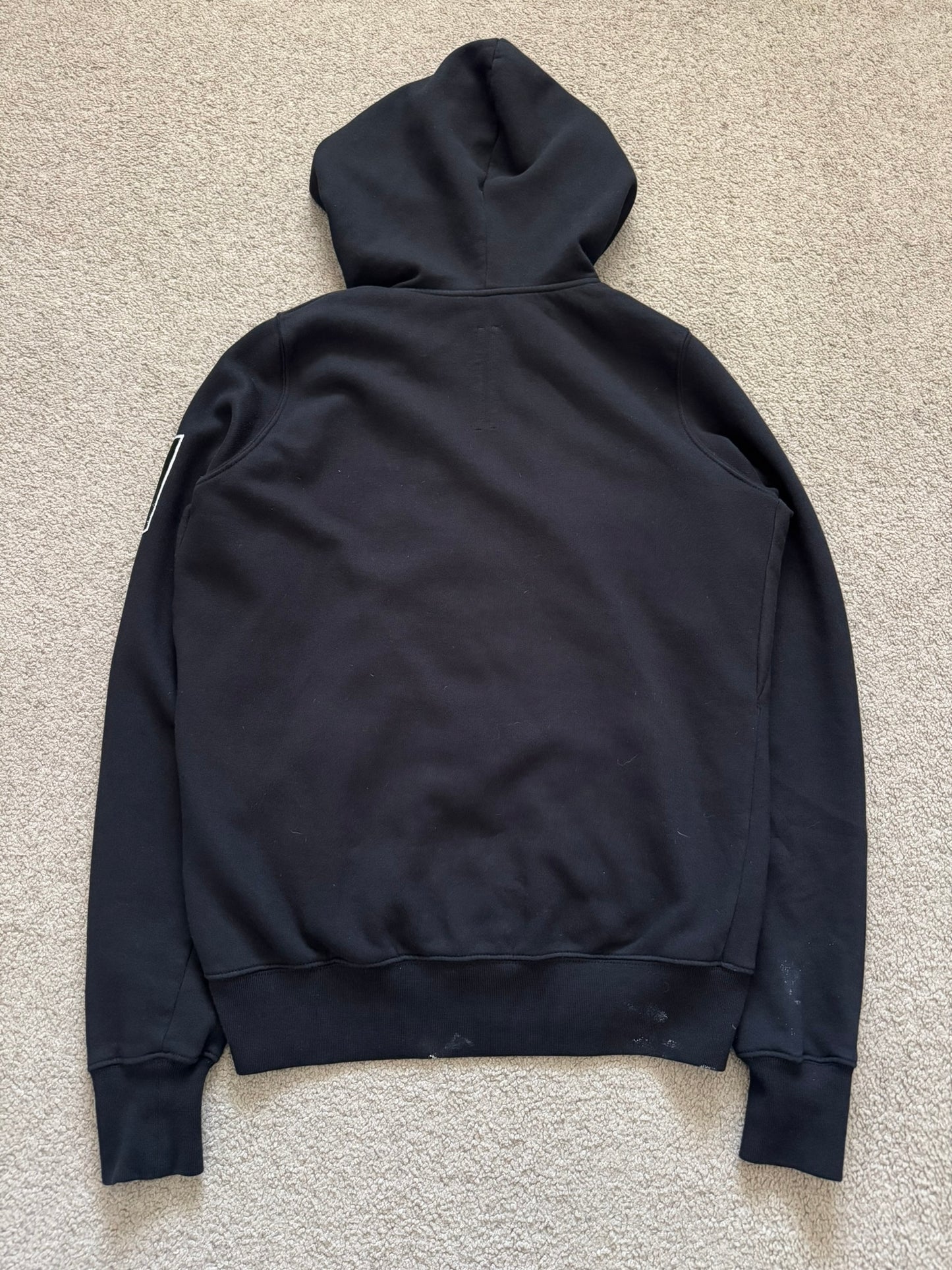 SS18 Rick Owens DRKSHDW Patched Jason Zip Up Hoodie