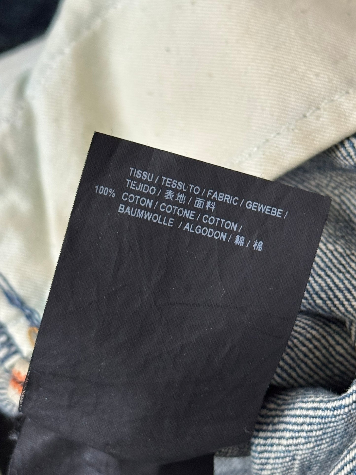 SS16 Saint Laurent by Hedi Slimane Washed Selvedge D10 Denim Jeans