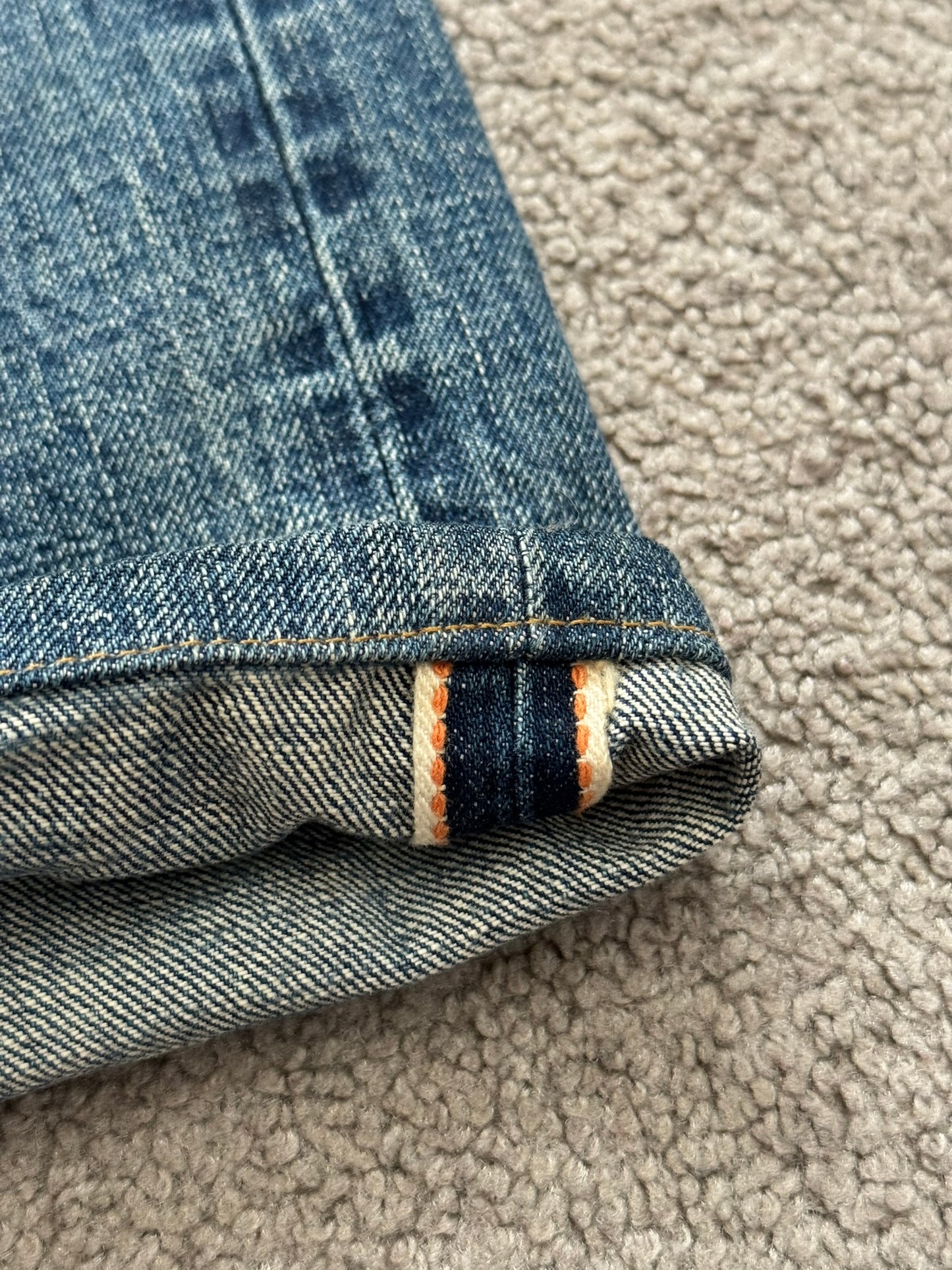 SS16 Saint Laurent by Hedi Slimane Washed Selvedge D10 Denim Jeans