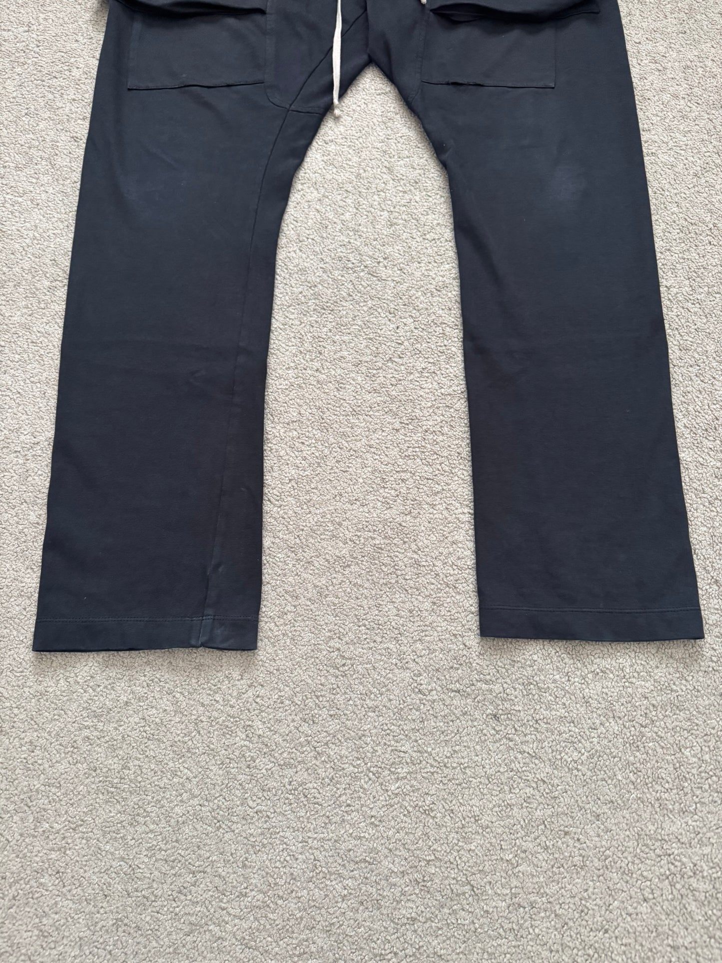FW19 Rick Owens DRKSHDW Black Creatch Cargo Pants