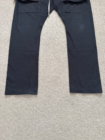 FW19 Rick Owens DRKSHDW Black Creatch Cargo Pants