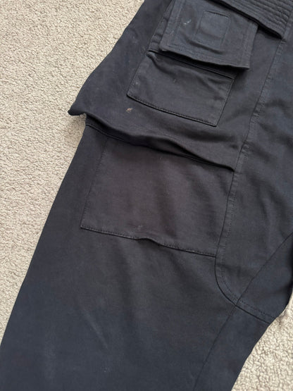 FW19 Rick Owens DRKSHDW Black Creatch Cargo Pants