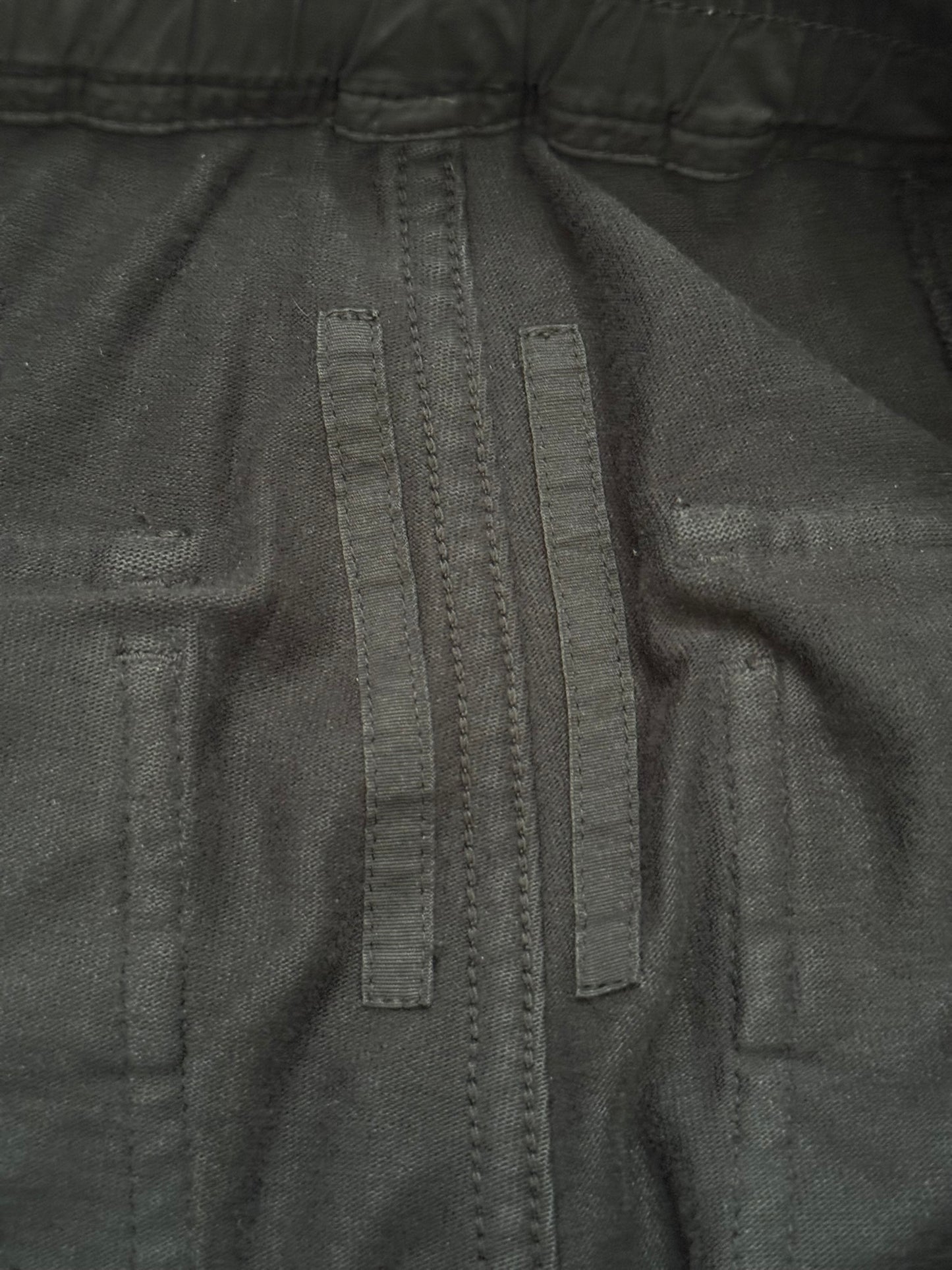 FW19 Rick Owens DRKSHDW Black Creatch Cargo Pants