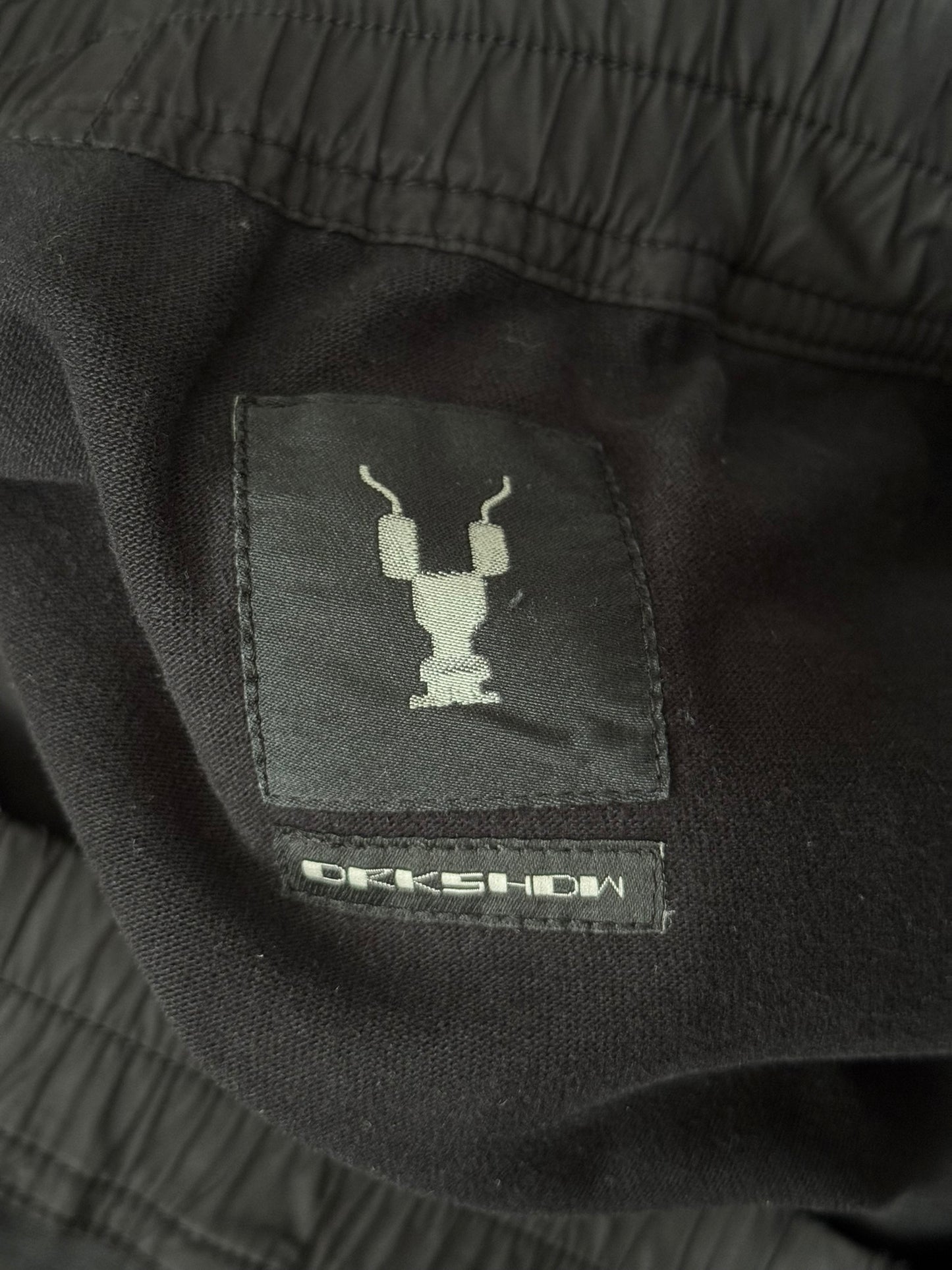 FW19 Rick Owens DRKSHDW Black Creatch Cargo Pants