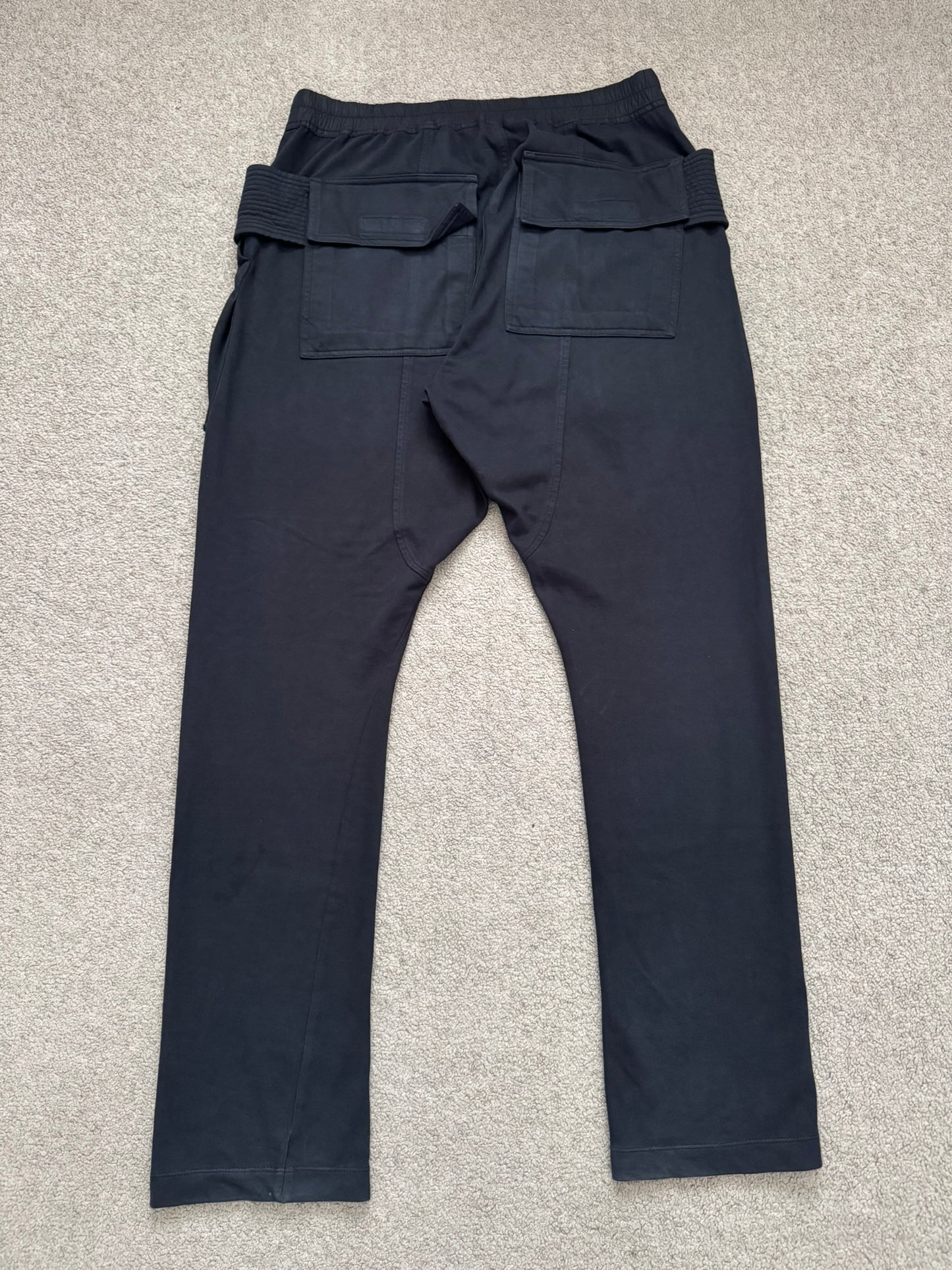 FW19 Rick Owens DRKSHDW Black Creatch Cargo Pants