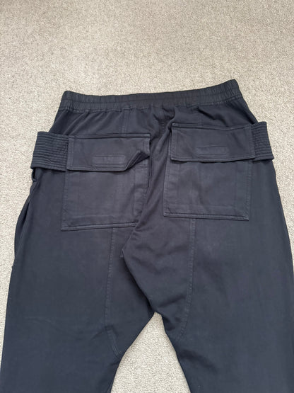 FW19 Rick Owens DRKSHDW Black Creatch Cargo Pants