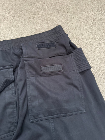 FW19 Rick Owens DRKSHDW Black Creatch Cargo Pants