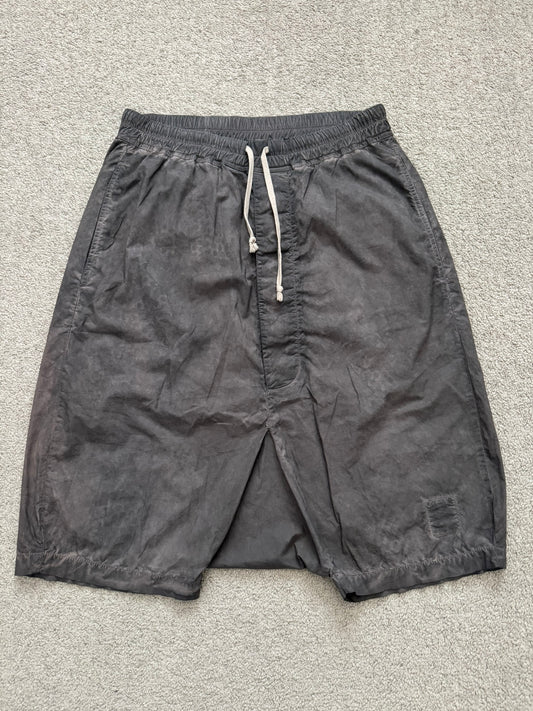 SS12 Rick Owens DRKSHDW "Naska" Dark Dust Pods Shorts