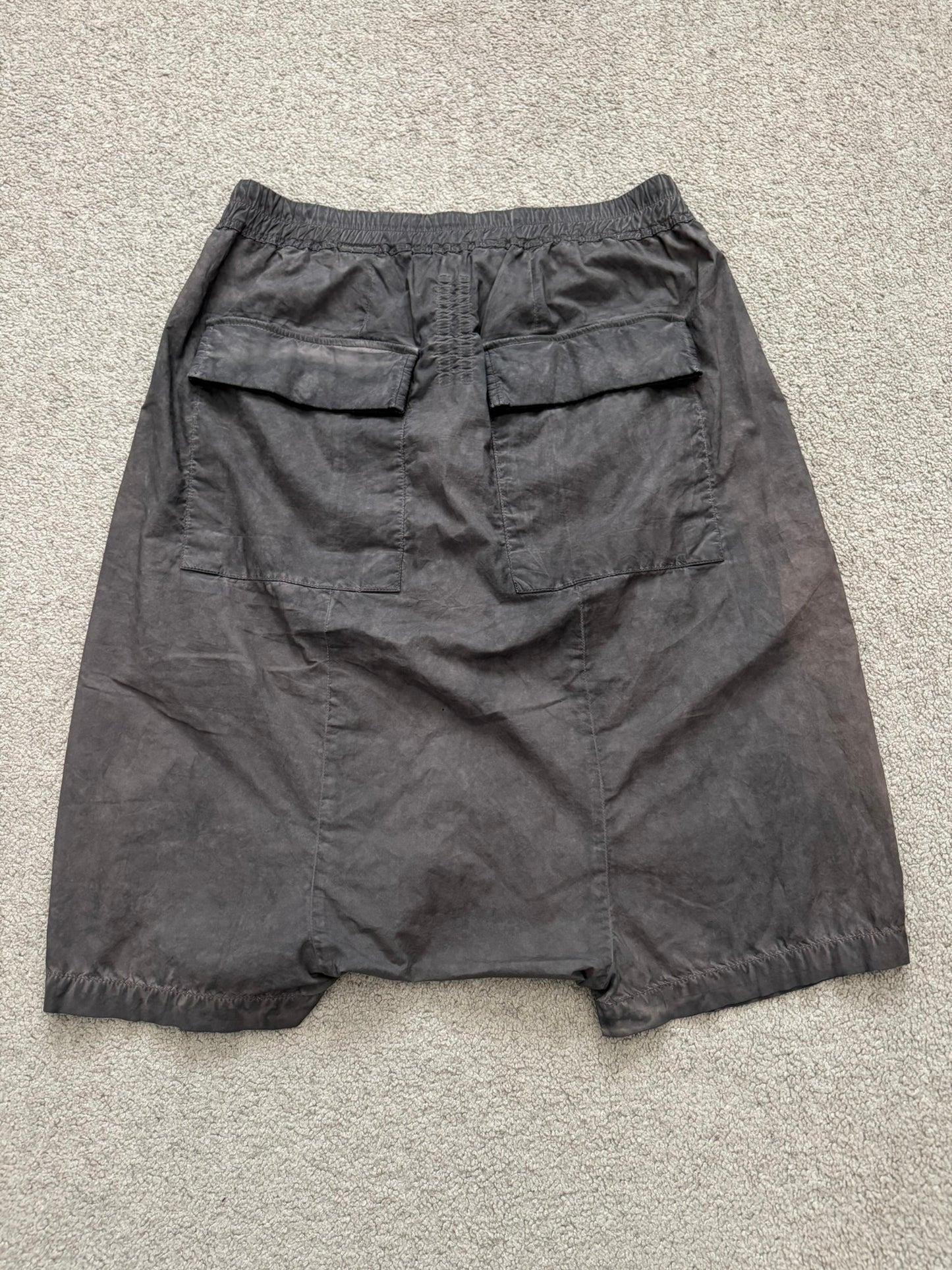 SS12 Rick Owens DRKSHDW "Naska" Dark Dust Pods Shorts