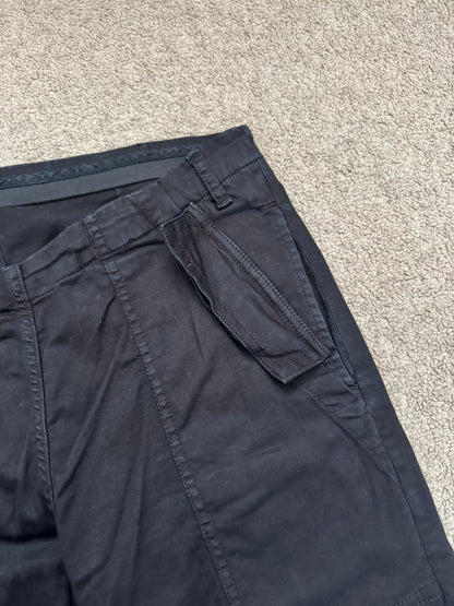 FW14 Rick Owens DRKSHDW "Moody" Black Aircut Denim Jeans
