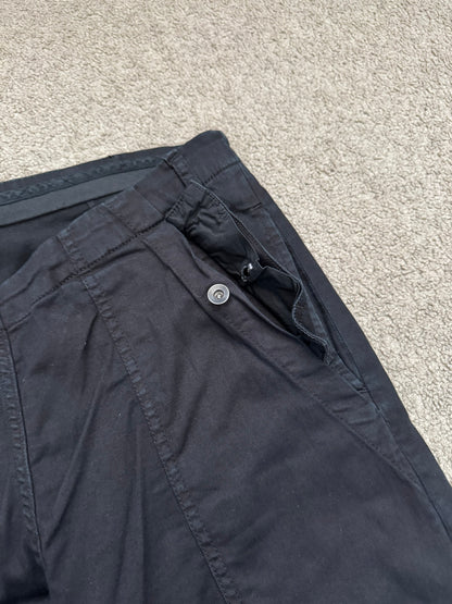 FW14 Rick Owens DRKSHDW "Moody" Black Aircut Denim Jeans