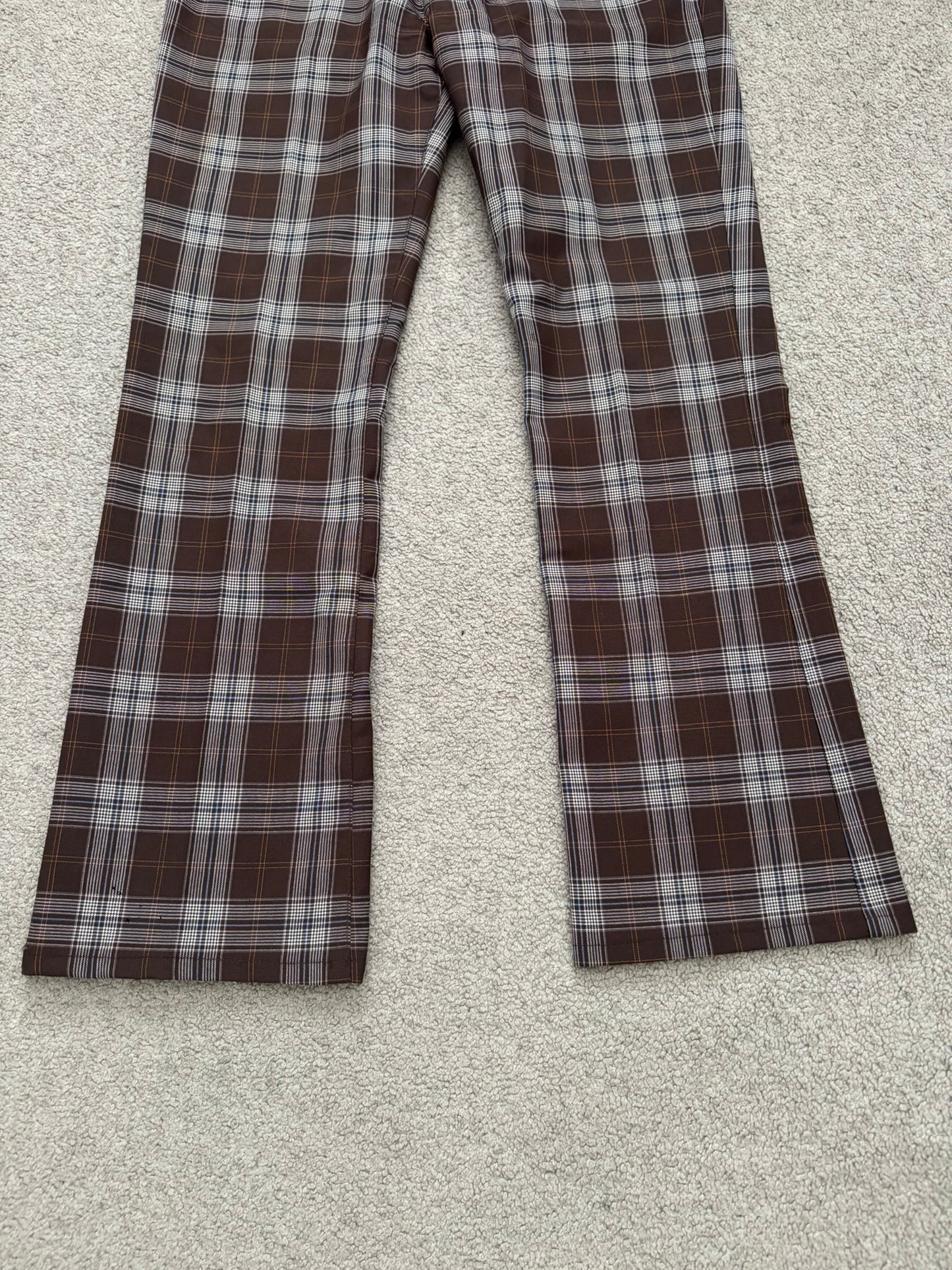 AW02 Junya Watanabe x Levis Plaid Bootcut Flared Pants