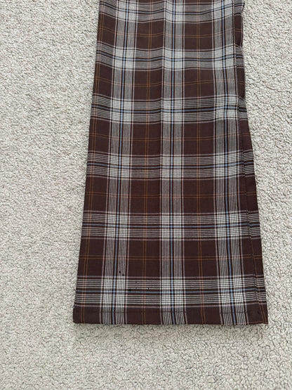 AW02 Junya Watanabe x Levis Plaid Bootcut Flared Pants