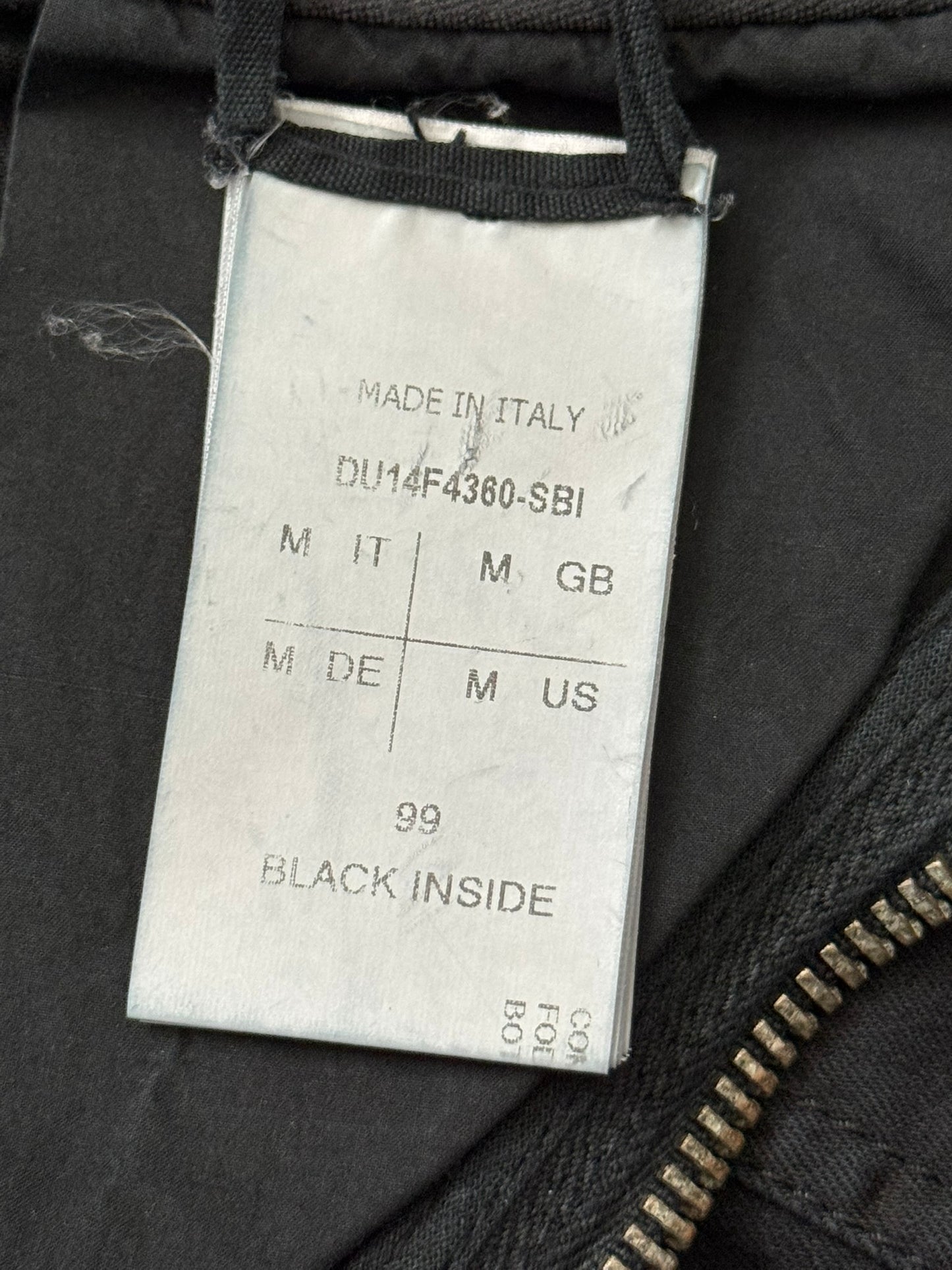 FW14 Rick Owens DRKSHDW "Moody" Black Aircut Denim Jeans