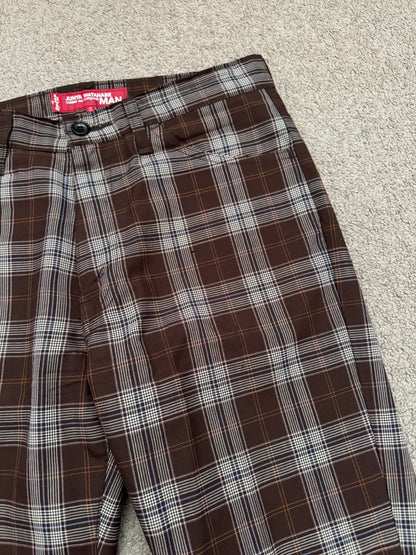 AW02 Junya Watanabe x Levis Plaid Bootcut Flared Pants