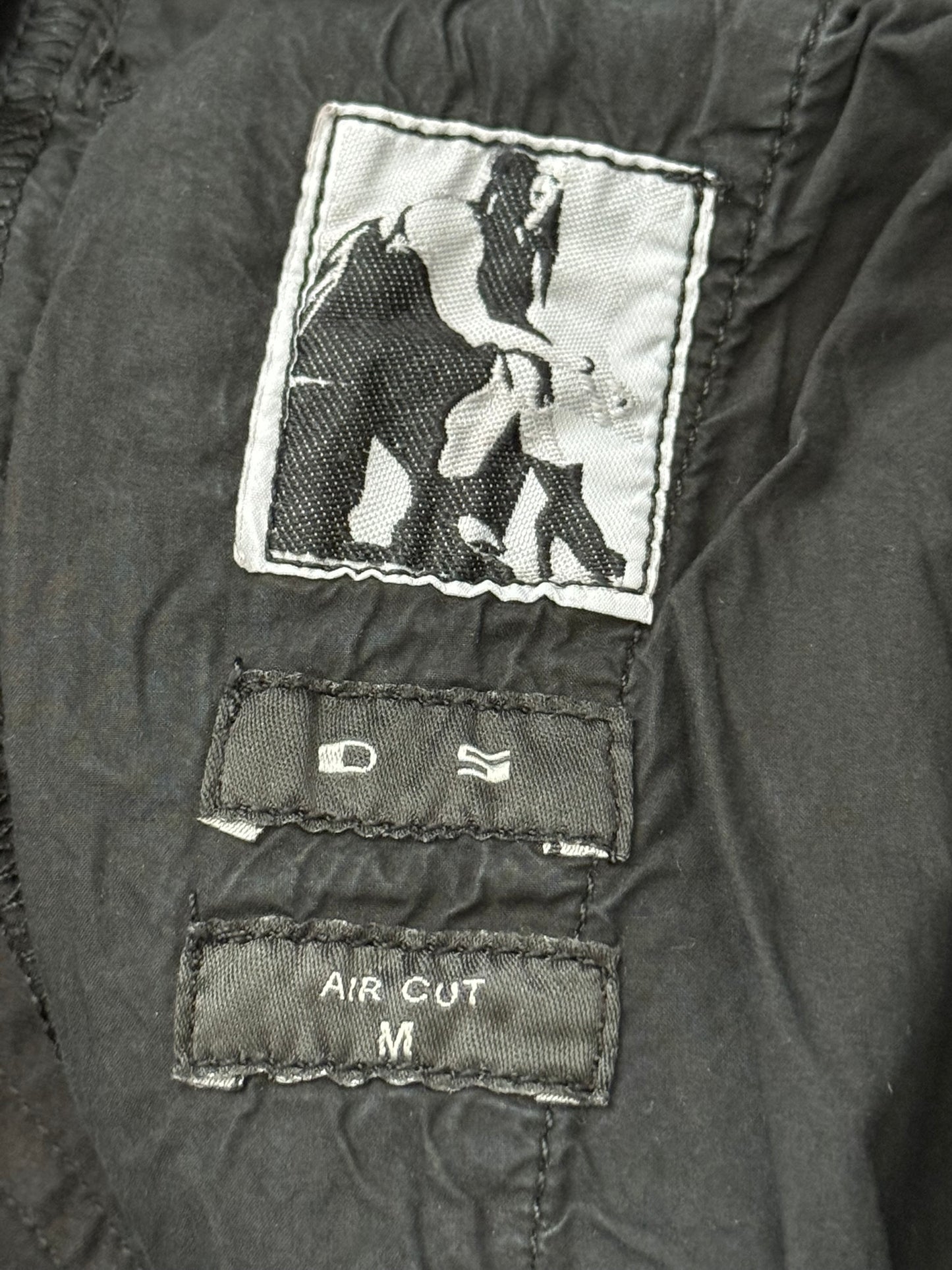 FW14 Rick Owens DRKSHDW "Moody" Black Aircut Denim Jeans