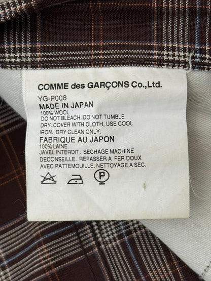 AW02 Junya Watanabe x Levis Plaid Bootcut Flared Pants